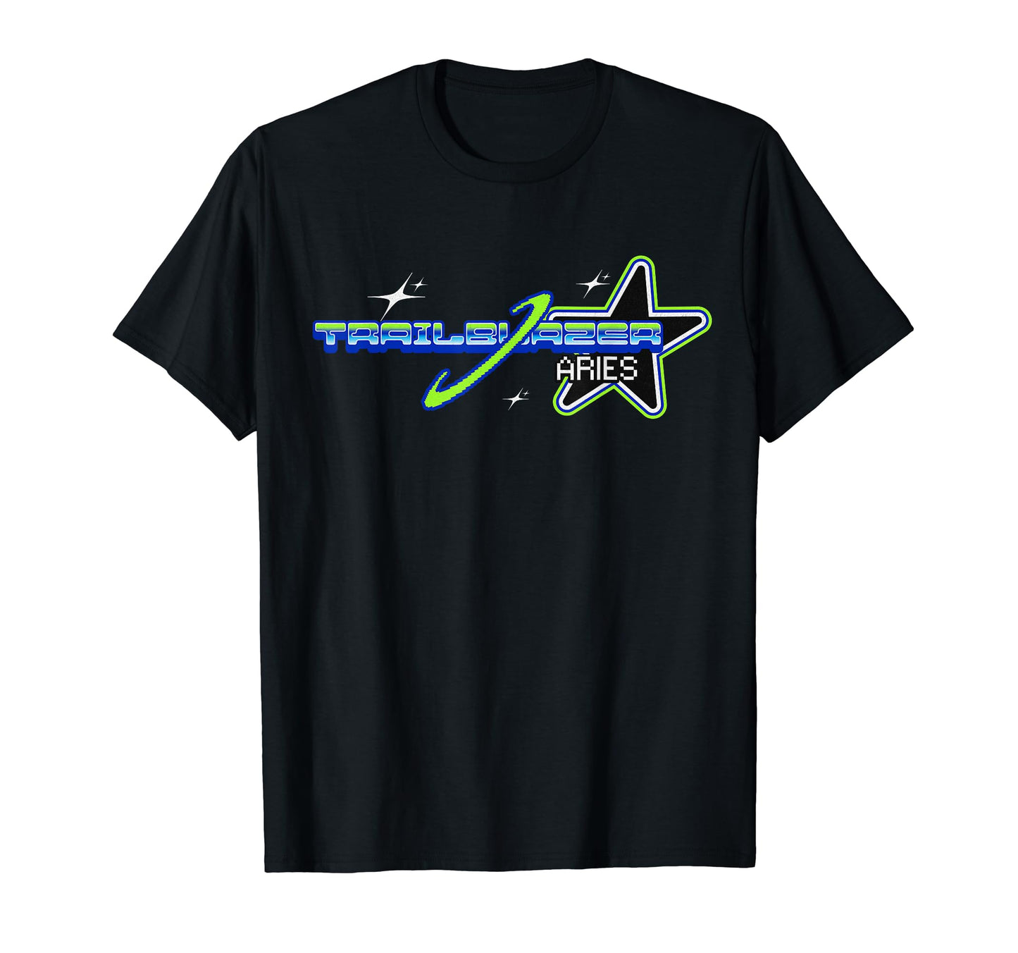 Aries Trailblazer Y2K Astrology T-Shirt - Unique Graphic for Adults - T-Shirt, Sweatshirt, Hoodie