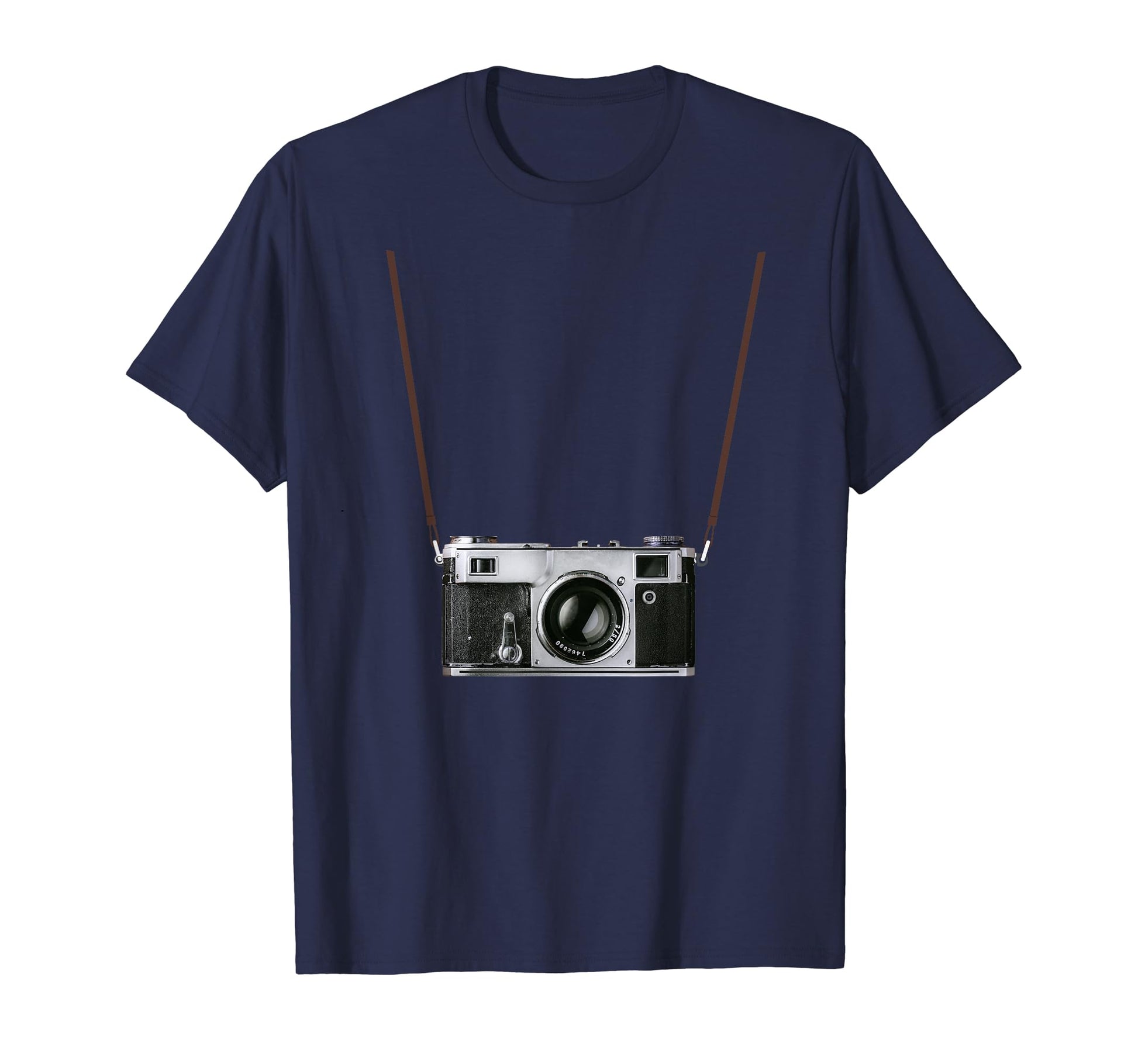 Camera Neck Strap Funny Novelty T-Shirt - Fun Novelty Design Unisex - T-Shirt, Sweatshirt, Hoodie