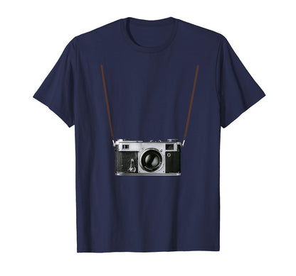 Camera Neck Strap Funny Novelty T-Shirt - Fun Novelty Design Unisex - T-Shirt, Sweatshirt, Hoodie