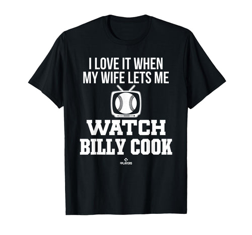 My Wife Lets Me Watch Billy Cook T-Shirt - Unique Graphic Men Women - T-Shirt, Sweatshirt, Hoodie