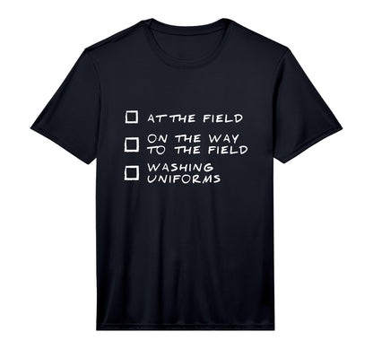 Funny Sports Mom Checklist Soccer T-Shirt - Streetwear Style Men Women - T-Shirt, Sweatshirt, Hoodie