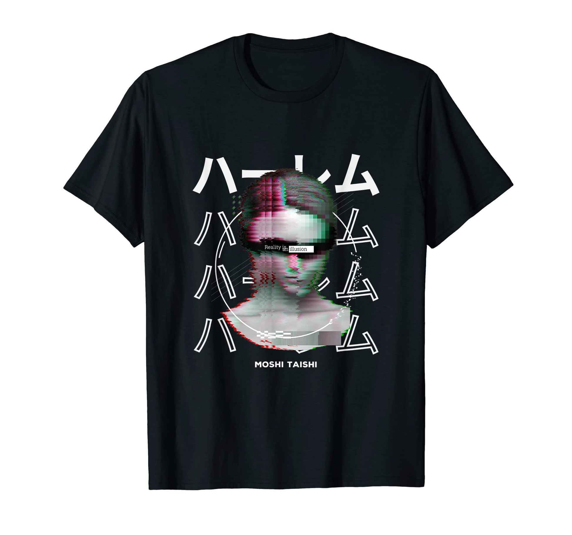 Vaporwave Statue Aesthetic Art T-Shirt - Casual Everyday Wear for Adults - T-Shirt, Sweatshirt, Hoodie