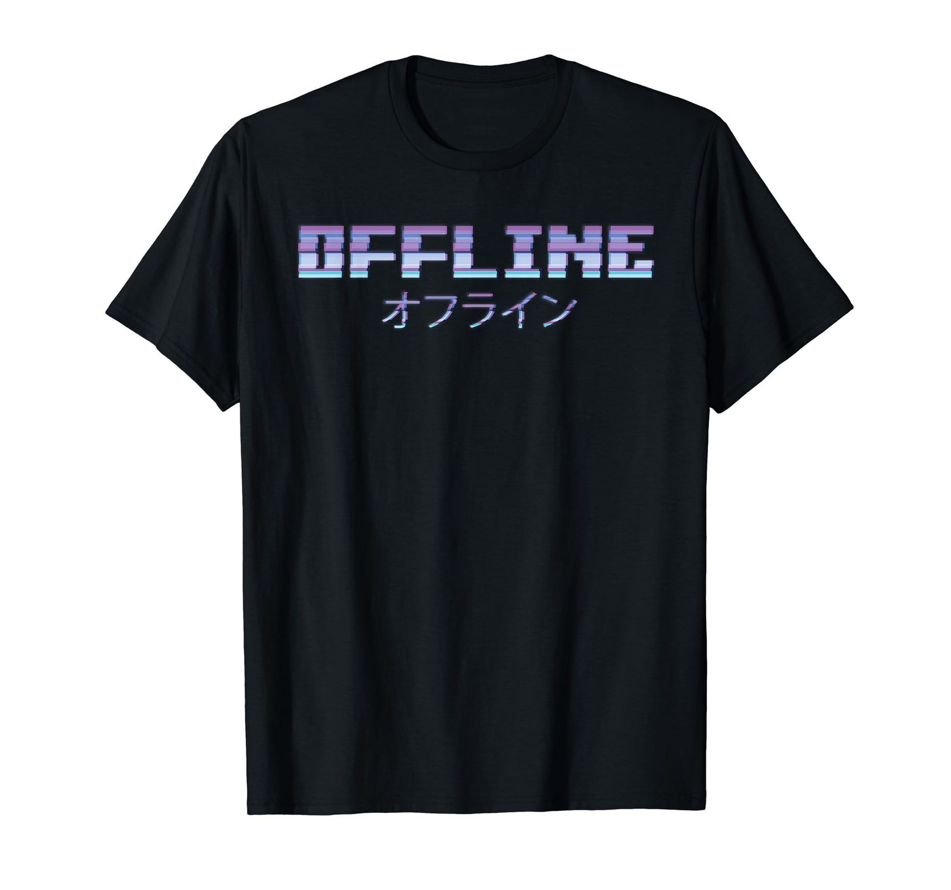 Offline Japanese Egirl Eboy T-Shirt - Minimalist Print for Adults - T-Shirt, Sweatshirt, Hoodie