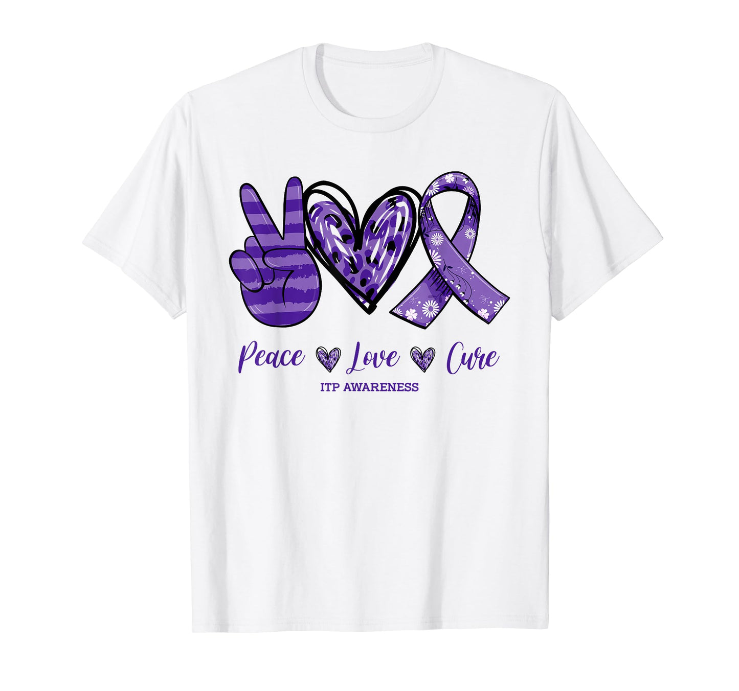 Itp Awareness Month 2021 Leopard T-Shirt - Streetwear Style for Adults - T-Shirt, Sweatshirt, Hoodie