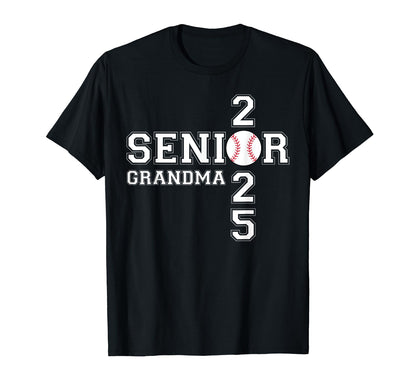 Class 2025 Baseball Grandma Senior T-Shirt - Streetwear Style Men Women - T-Shirt, Sweatshirt, Hoodie