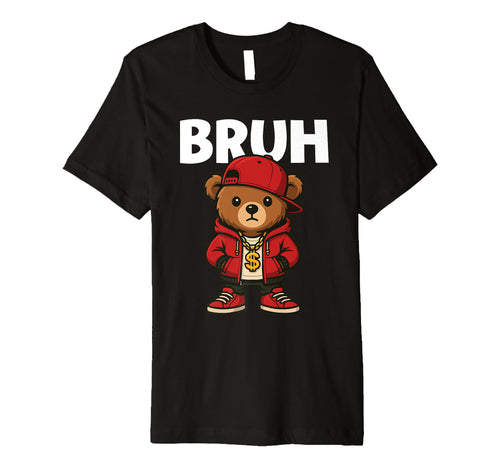 Bruh 80S 90S Old School Hip Hop T-Shirt - Casual Everyday Wear Men Women - T-Shirt, Sweatshirt, Hoodie