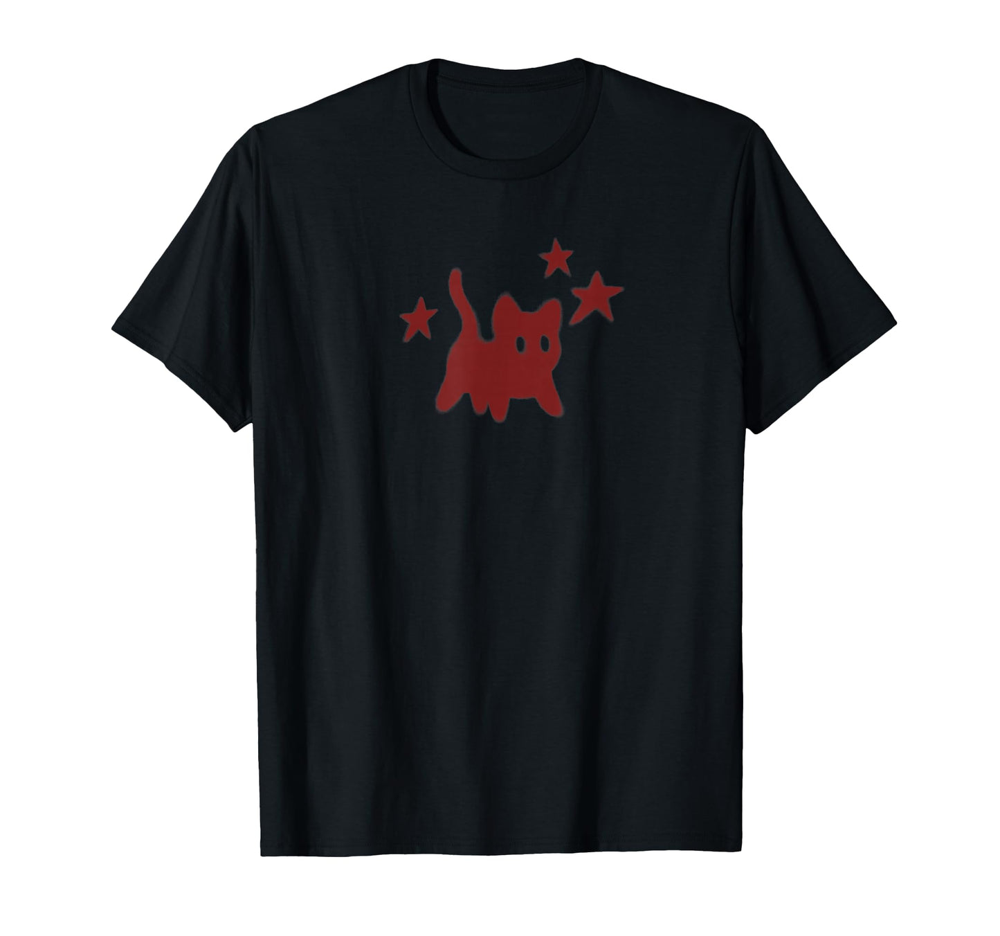 90S Y2K Scary Cat Tomcat Is Scared T-Shirt - Aesthetic Graphic Men Women - T-Shirt, Sweatshirt, Hoodie