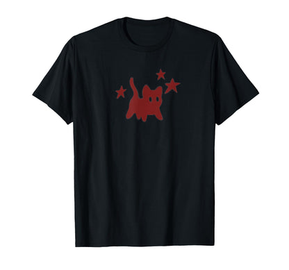 90S Y2K Scary Cat Tomcat Is Scared T-Shirt - Aesthetic Graphic Men Women - T-Shirt, Sweatshirt, Hoodie