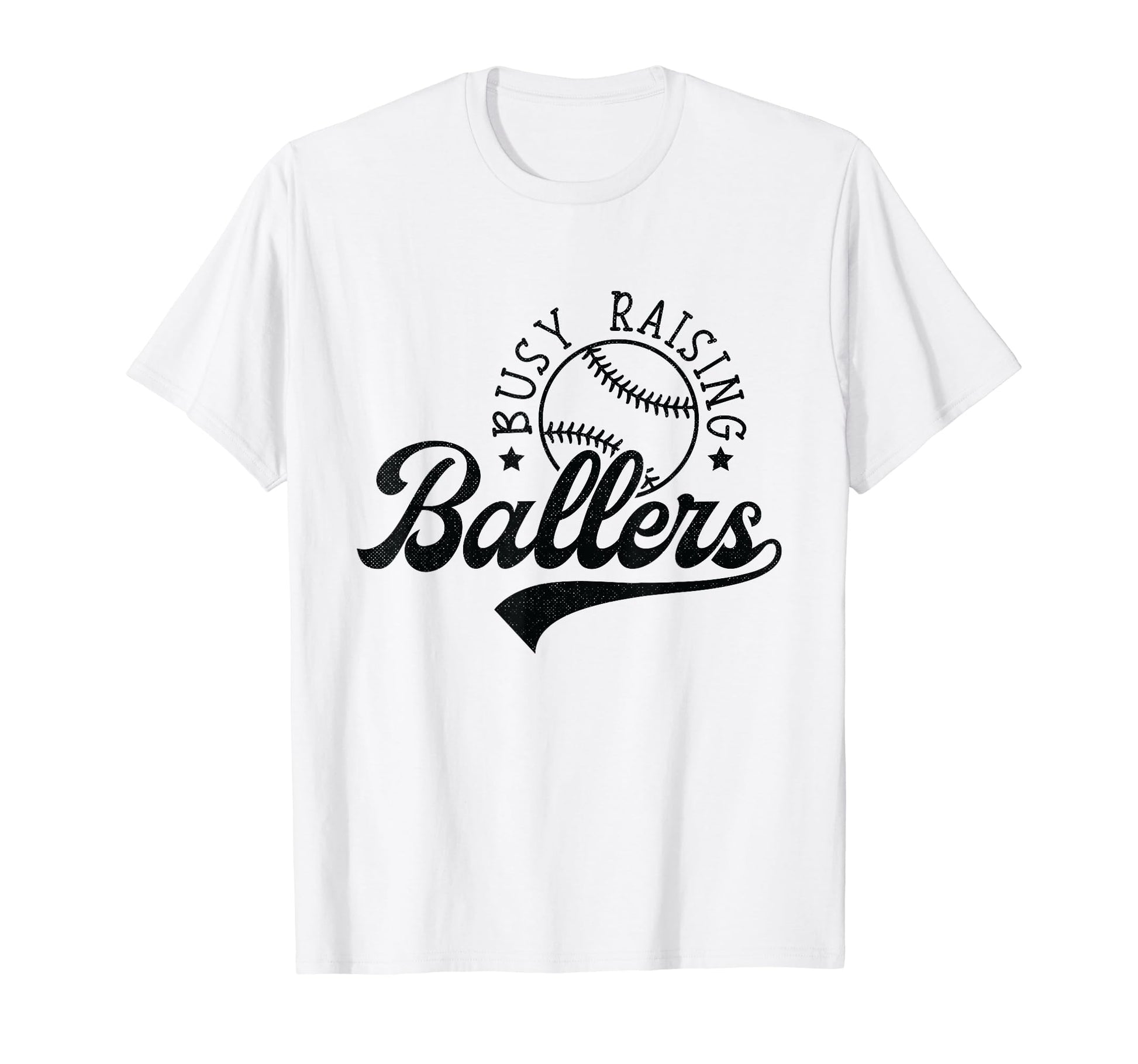 Busy Raising Ballers Funny Baseball T-Shirt - Aesthetic Graphic for Adults - T-Shirt, Sweatshirt, Hoodie