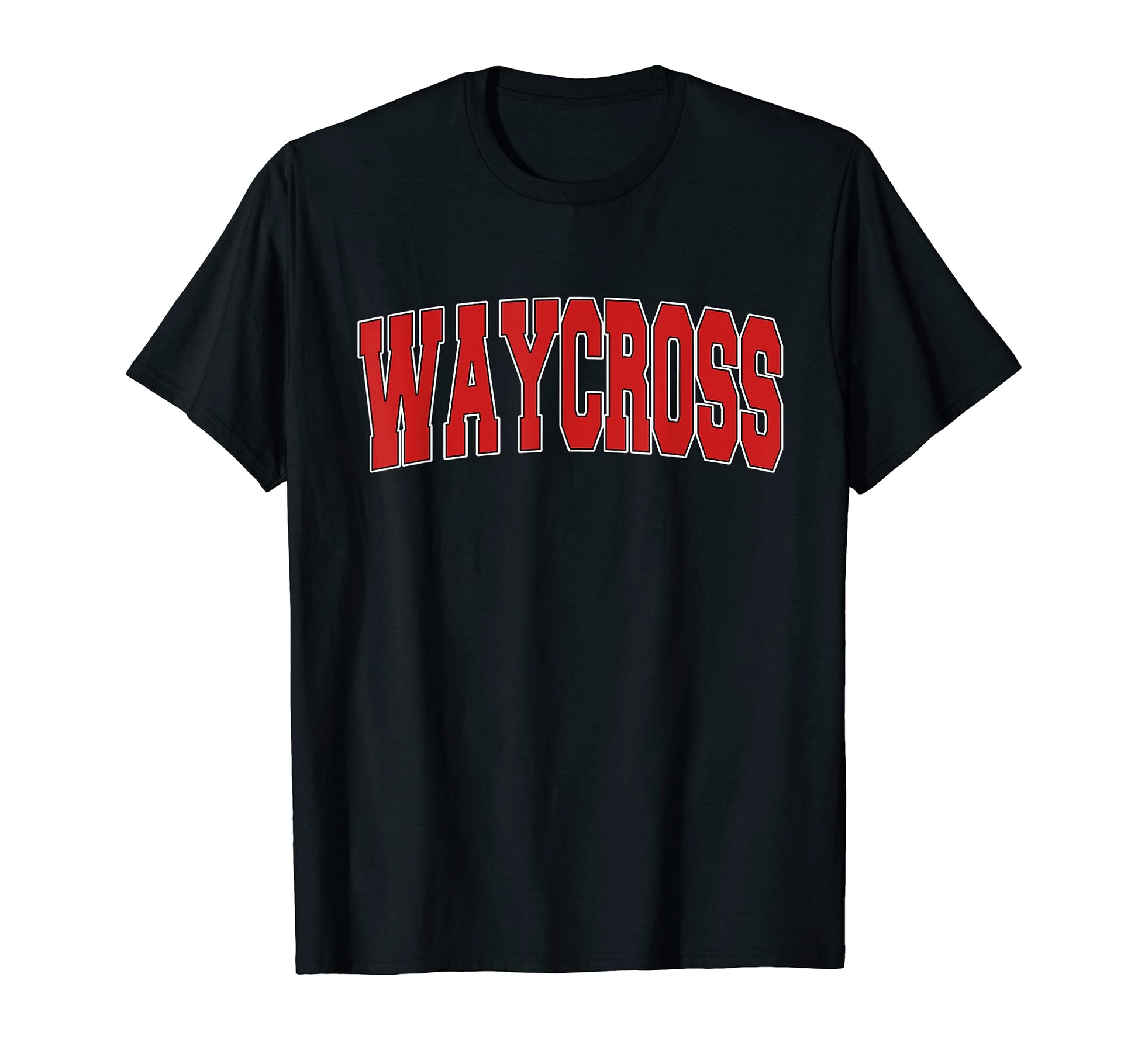 Waycross Ga Georgia Varsity Usa T-Shirt - Minimalist Print for Adults - T-Shirt, Sweatshirt, Hoodie