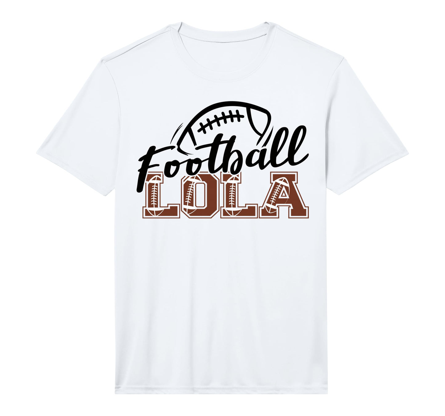 Football Lola American Football Game T-Shirt - Unique Graphic for Adults - T-Shirt, Sweatshirt, Hoodie