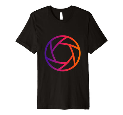 Photography Aperture Camera Lens T-Shirt - Novelty Apparel Unisex - T-Shirt, Sweatshirt, Hoodie