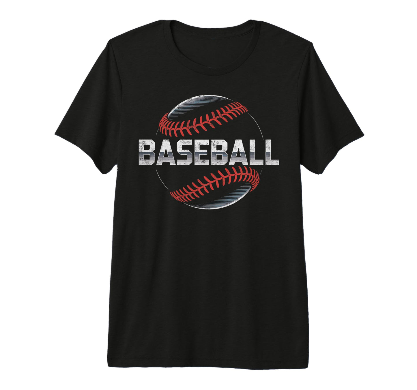 Baseball Ball Baseball Lover Player T-Shirt - Custom Art Print for Adults - T-Shirt, Sweatshirt, Hoodie