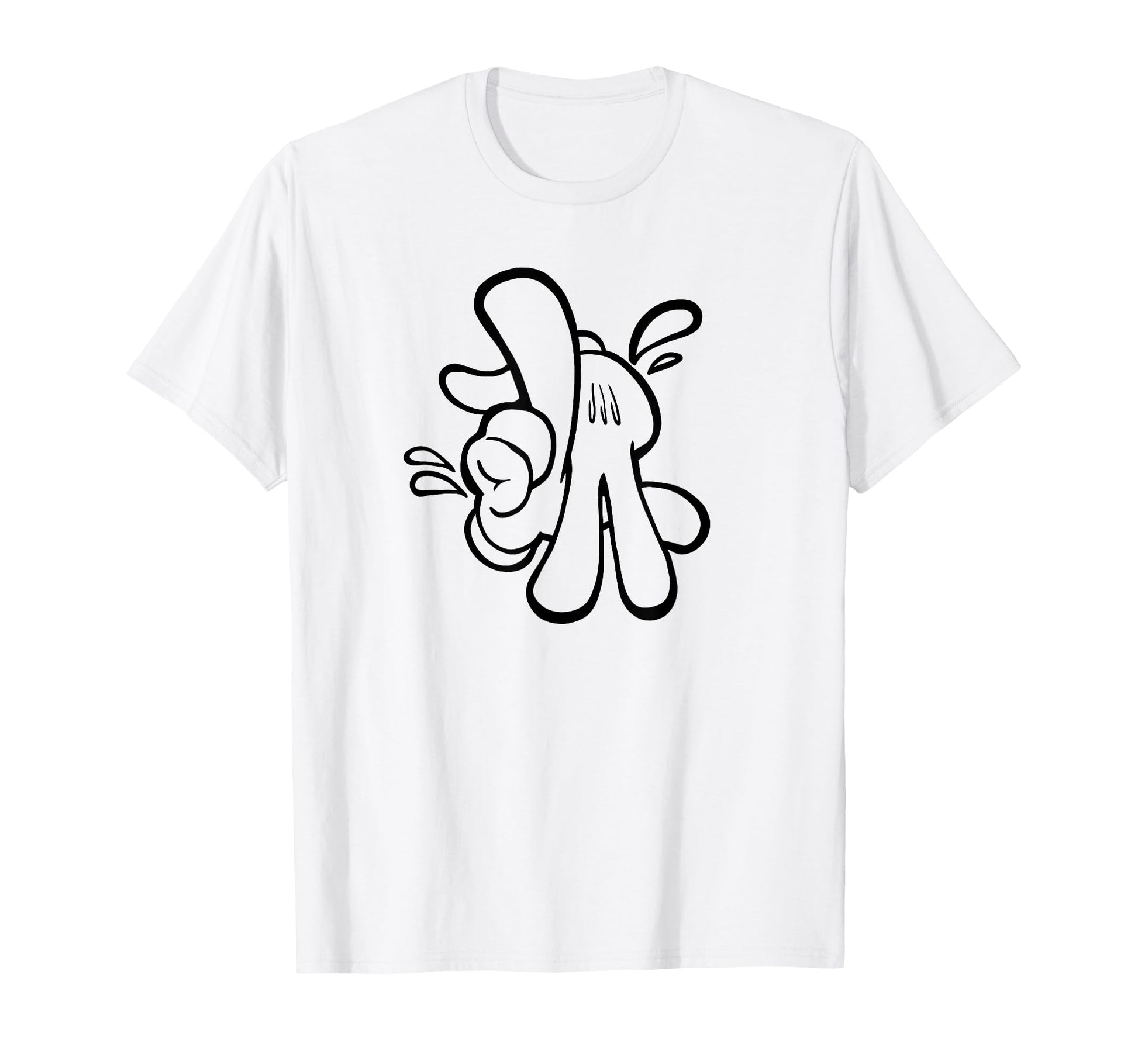 Los Angeles Hand Sign Chicano T-Shirt - Fun Novelty Design for Adults - T-Shirt, Sweatshirt, Hoodie