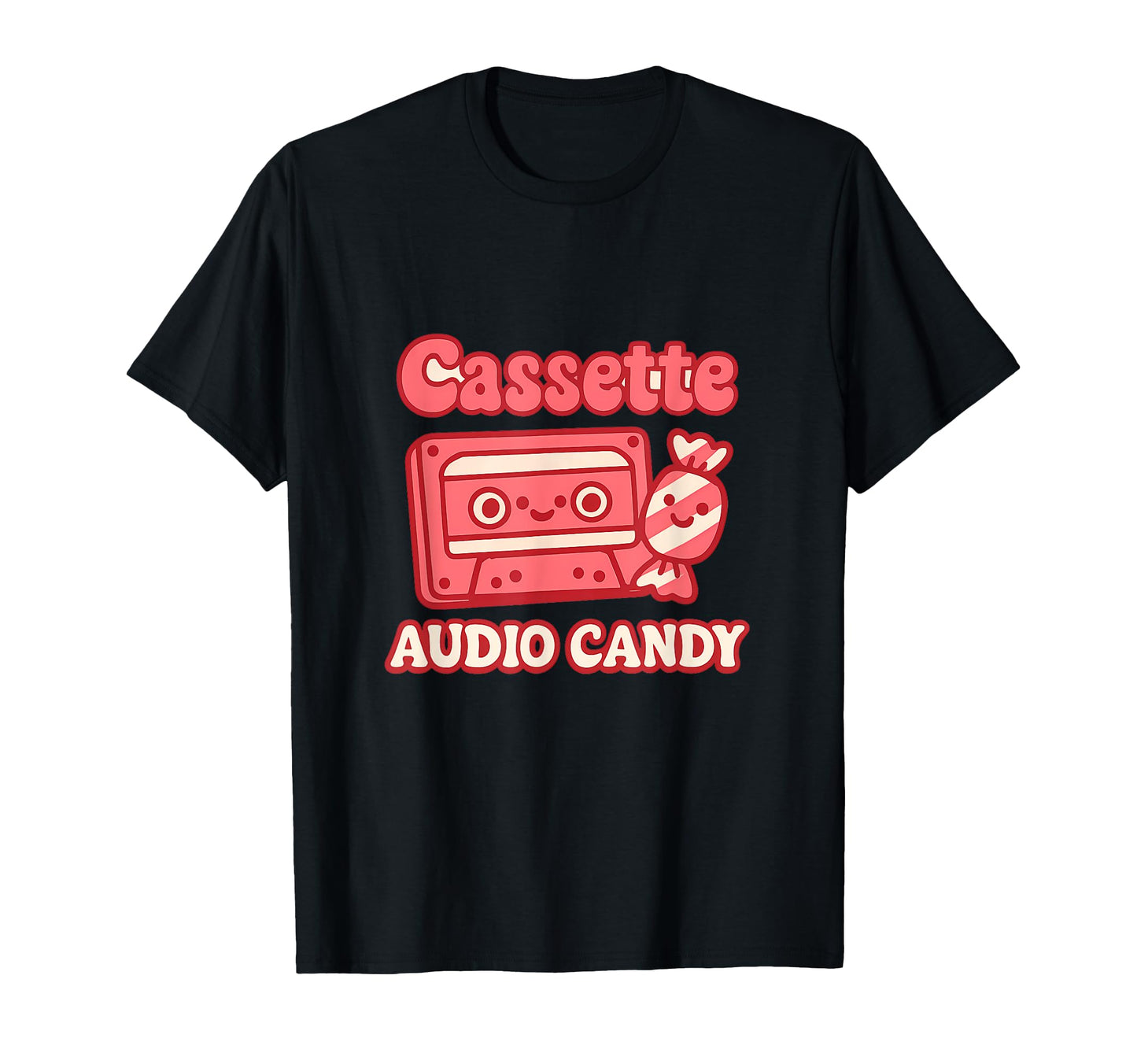Cassette Audio Candy 90S Y2K Bubblegum T-Shirt - Custom Art Print Men Women - T-Shirt, Sweatshirt, Hoodie