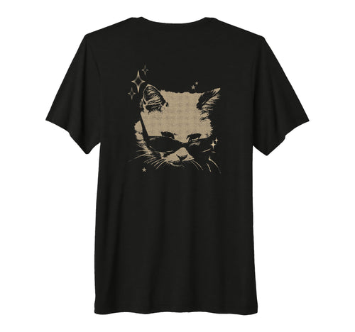 Y2K Cat Sunglasses 90S 2000S Grunge T-Shirt - Minimalist Print Men Women - T-Shirt, Sweatshirt, Hoodie