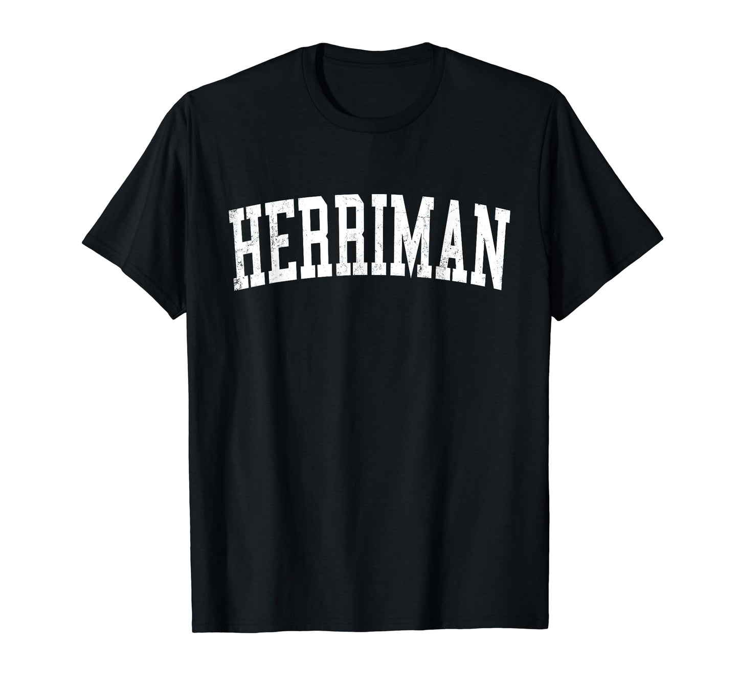 Herriman Ut Distressed White Varsity T-Shirt - Unique Graphic Men Women - T-Shirt, Sweatshirt, Hoodie