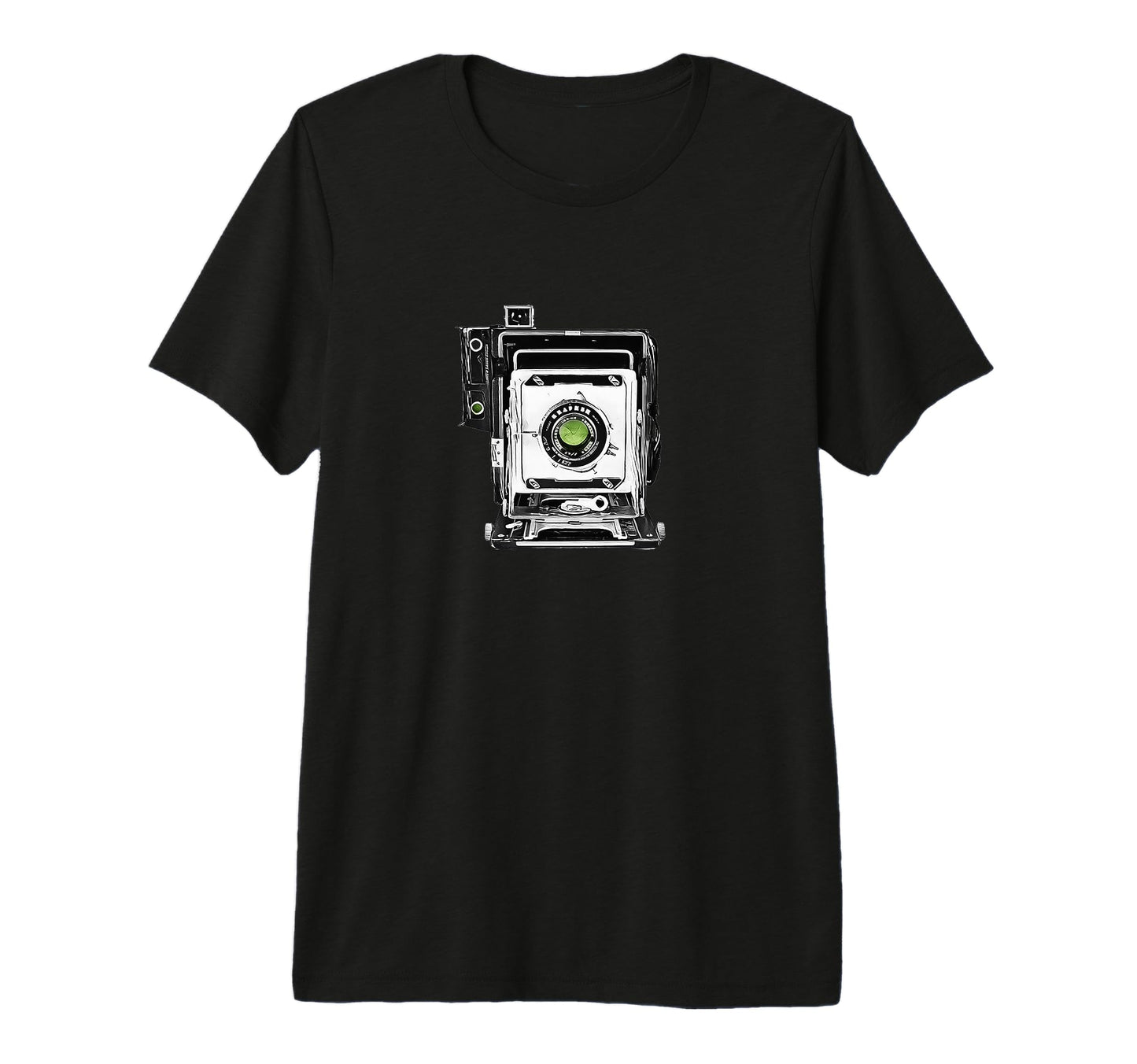 Large Format Press Camera Tri Blend T-Shirt - Graphic Print for Adults - T-Shirt, Sweatshirt, Hoodie