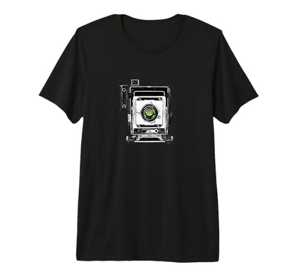 Large Format Press Camera Tri Blend T-Shirt - Graphic Print for Adults - T-Shirt, Sweatshirt, Hoodie