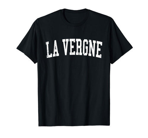 La Vergne Tn Distressed White Varsity T-Shirt - Streetwear Style for Adults - T-Shirt, Sweatshirt, Hoodie