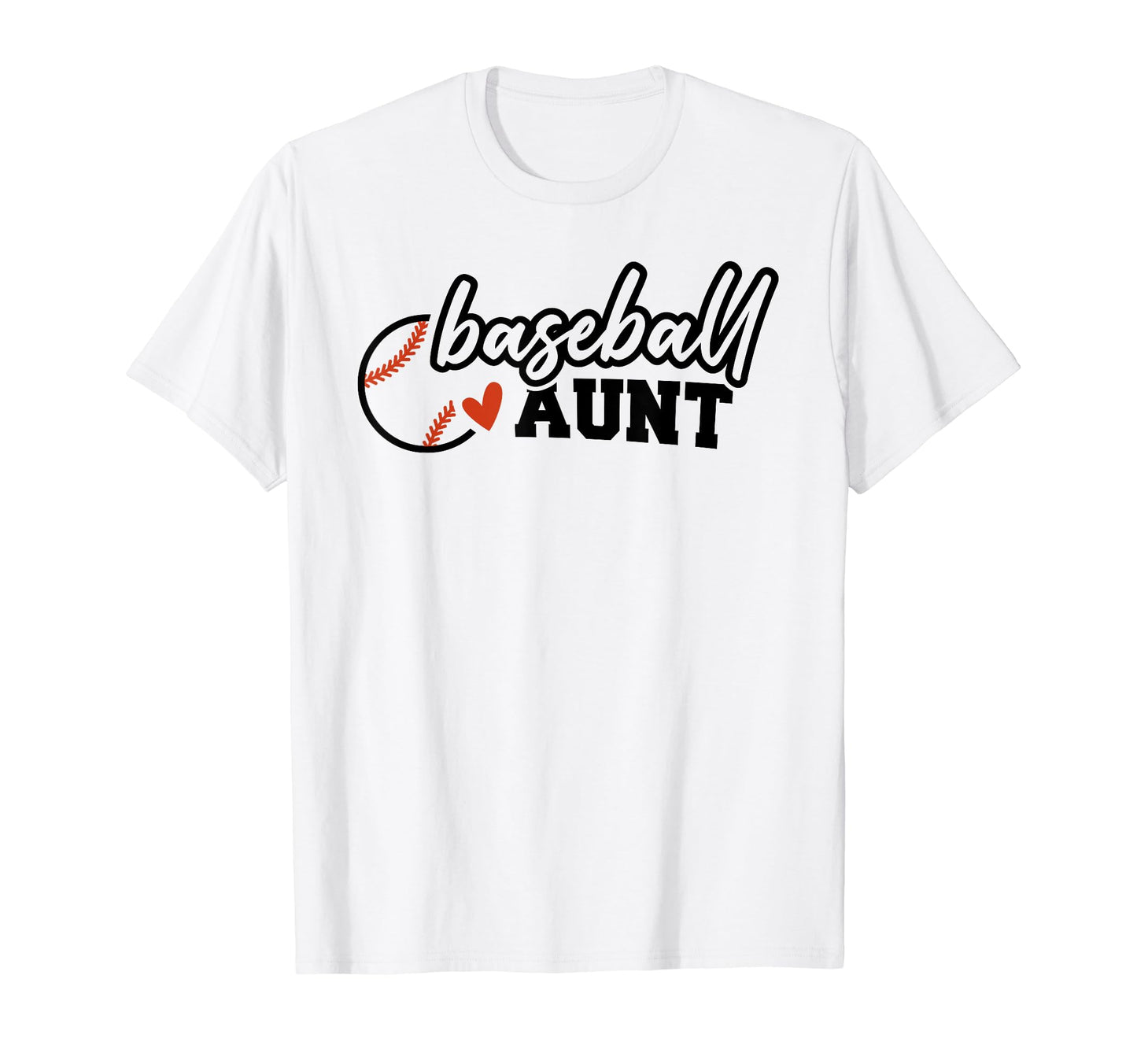 Baseball Aunt Funny Leopard Baseball T-Shirt - Aesthetic Graphic Unisex - T-Shirt, Sweatshirt, Hoodie