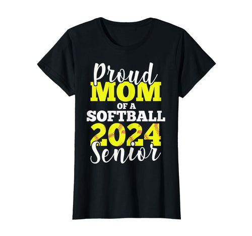 Proud Mom Great Softball Player Funny T-Shirt - Graphic Print Men Women - T-Shirt, Sweatshirt, Hoodie
