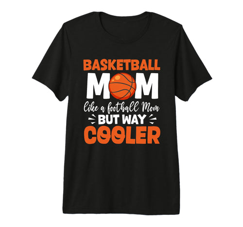 Game Day Basketball Mom Tri Blend T-Shirt - Minimalist Print for Adults - T-Shirt, Sweatshirt, Hoodie