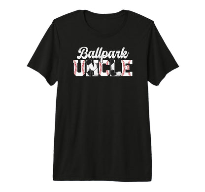 Mens Ballpark Uncle Baseball Soccer T-Shirt - Aesthetic Graphic for Adults - T-Shirt, Sweatshirt, Hoodie
