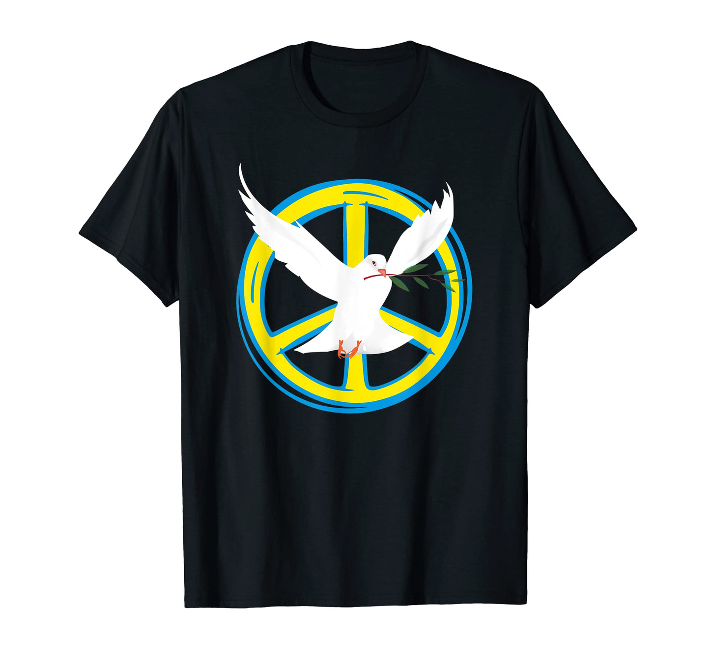 Peace Dove Branch Peace Love Peace Dove T-Shirt - Graphic Print Men Women - T-Shirt, Sweatshirt, Hoodie