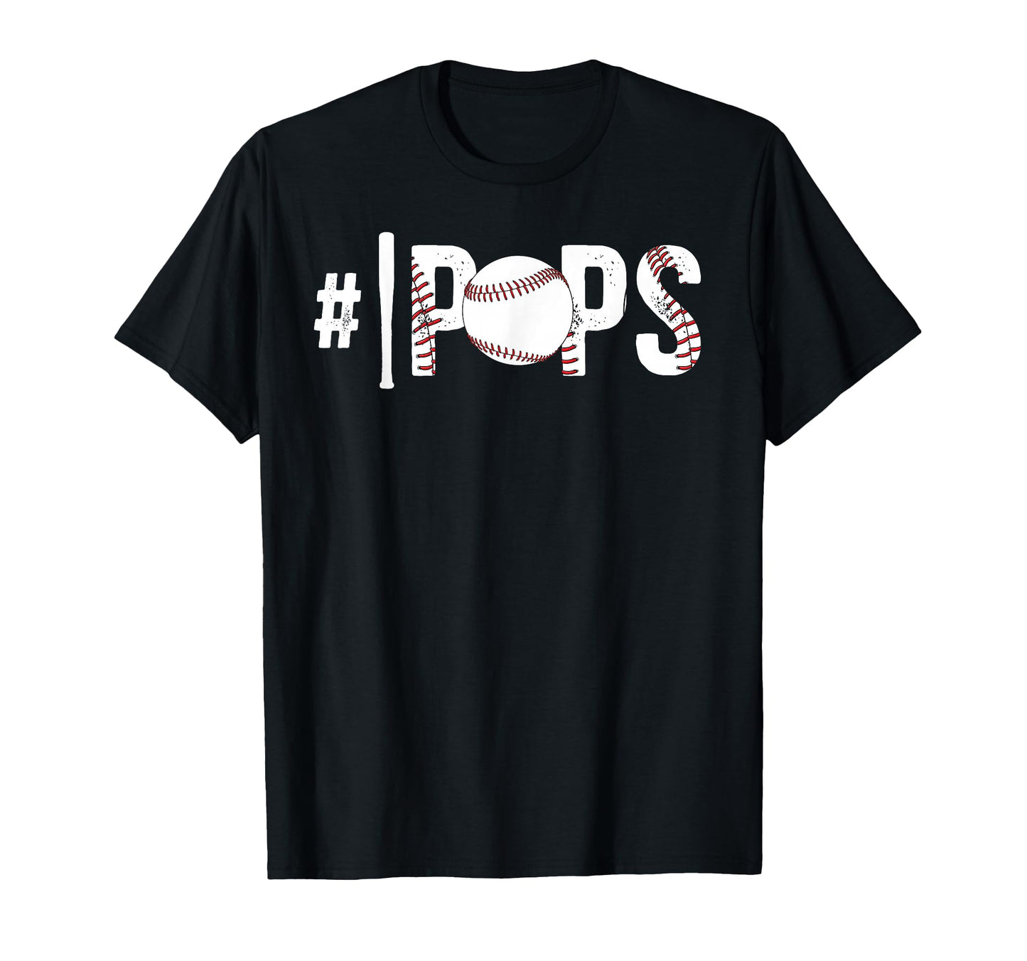 1 Pops Baseball Pops Baseball Player T-Shirt - Novelty Apparel for Adults - T-Shirt, Sweatshirt, Hoodie