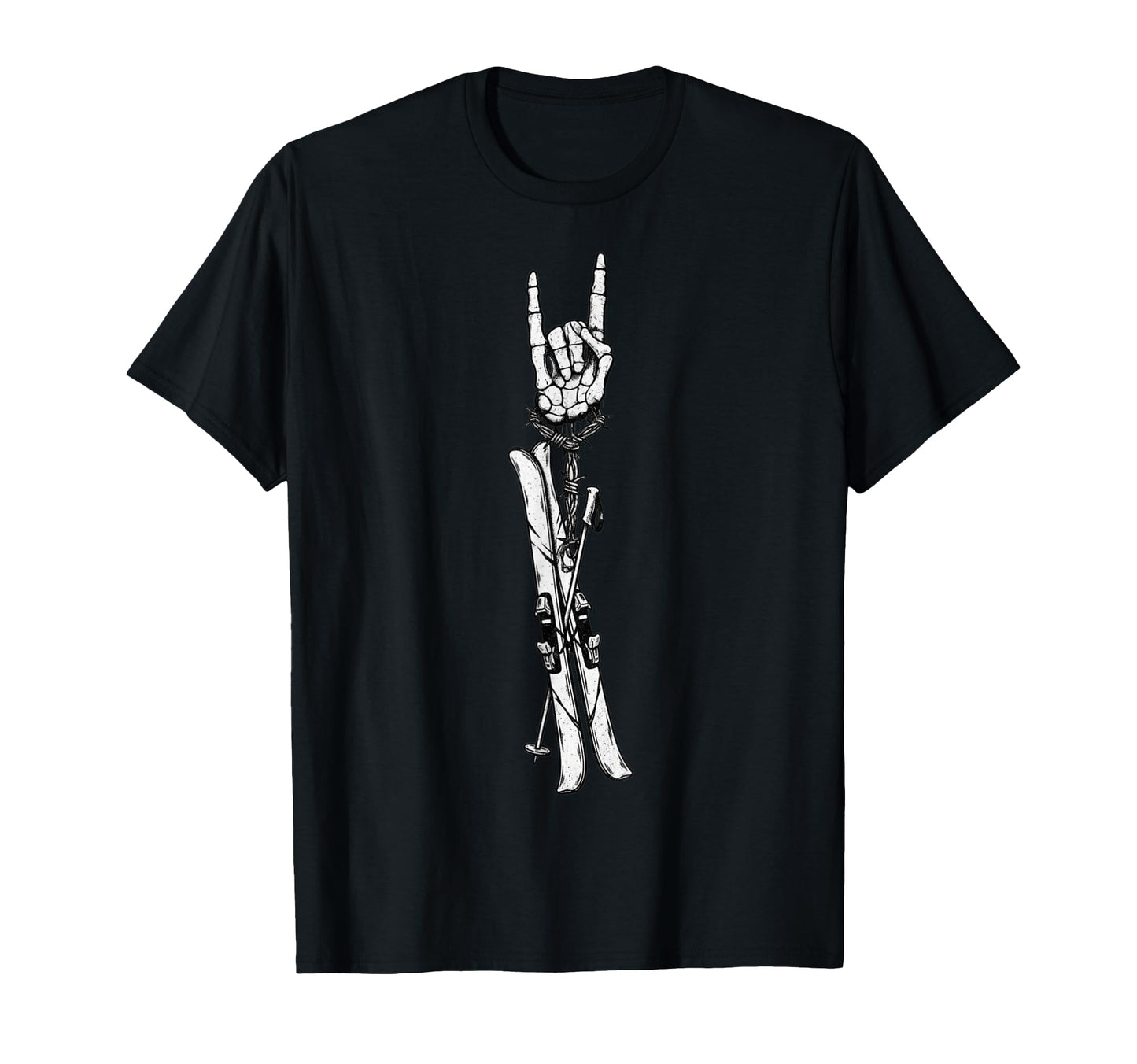 Ski Bum Skiing Skier 90S Alt Metal T-Shirt - Custom Art Print Unisex - T-Shirt, Sweatshirt, Hoodie