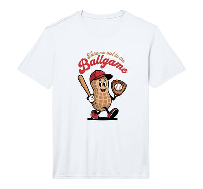Take Me Out To Ball Game Baseball T-Shirt - Custom Art Print for Adults - T-Shirt, Sweatshirt, Hoodie
