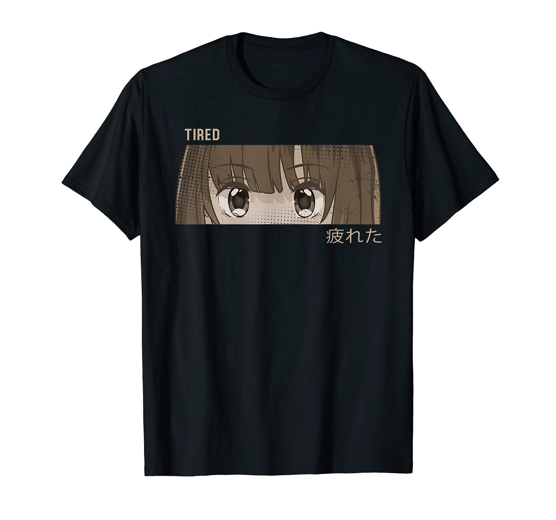 Tired Vaporwave Aesthetic Japan T-Shirt - Minimalist Print Men Women - T-Shirt, Sweatshirt, Hoodie