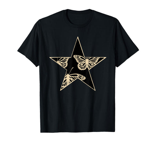 Star Stencil Graffiti Art Egirl Emo T-Shirt - Novelty Apparel for Adults - T-Shirt, Sweatshirt, Hoodie