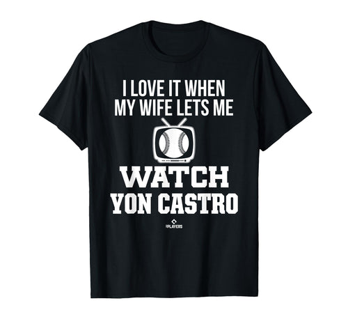 My Wife Lets Me Watch Yon Castro T-Shirt - Aesthetic Graphic for Adults - T-Shirt, Sweatshirt, Hoodie