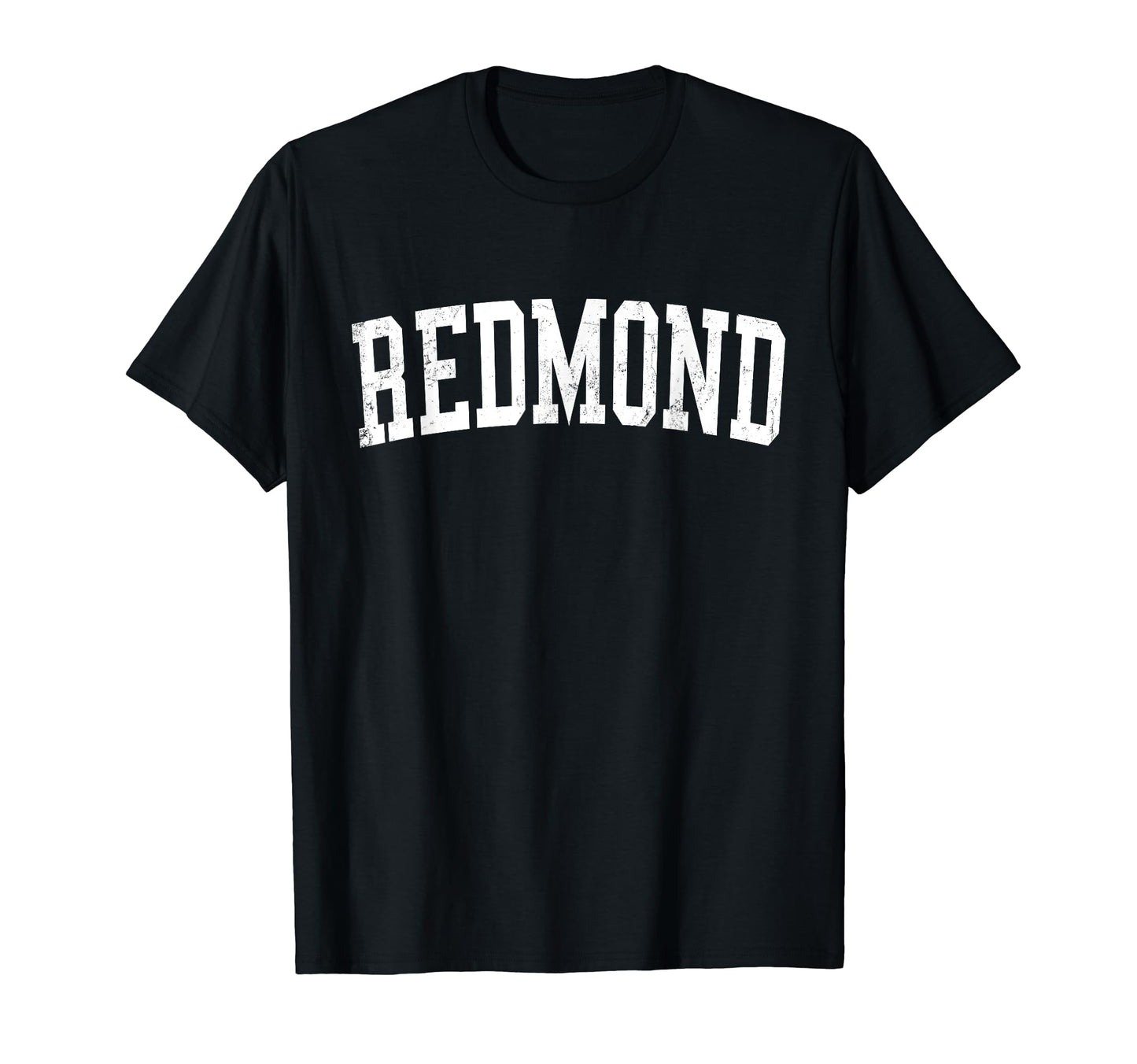 Redmond Wa Distressed White Varsity T-Shirt - Streetwear Style Unisex - T-Shirt, Sweatshirt, Hoodie