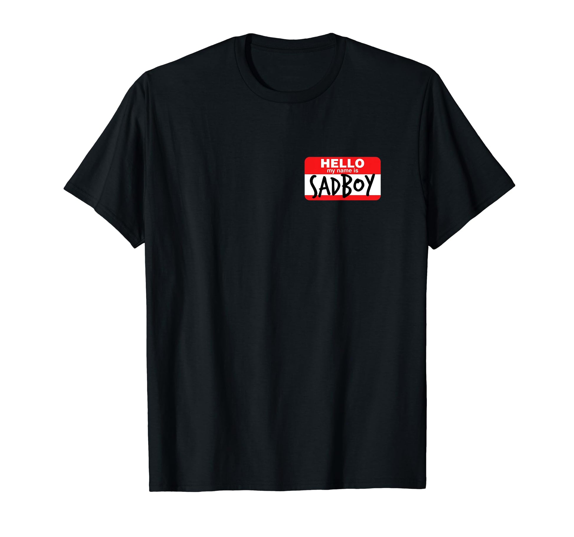 Hello My Name Is Sadboy Vaporwave T-Shirt - Custom Art Print Unisex - T-Shirt, Sweatshirt, Hoodie