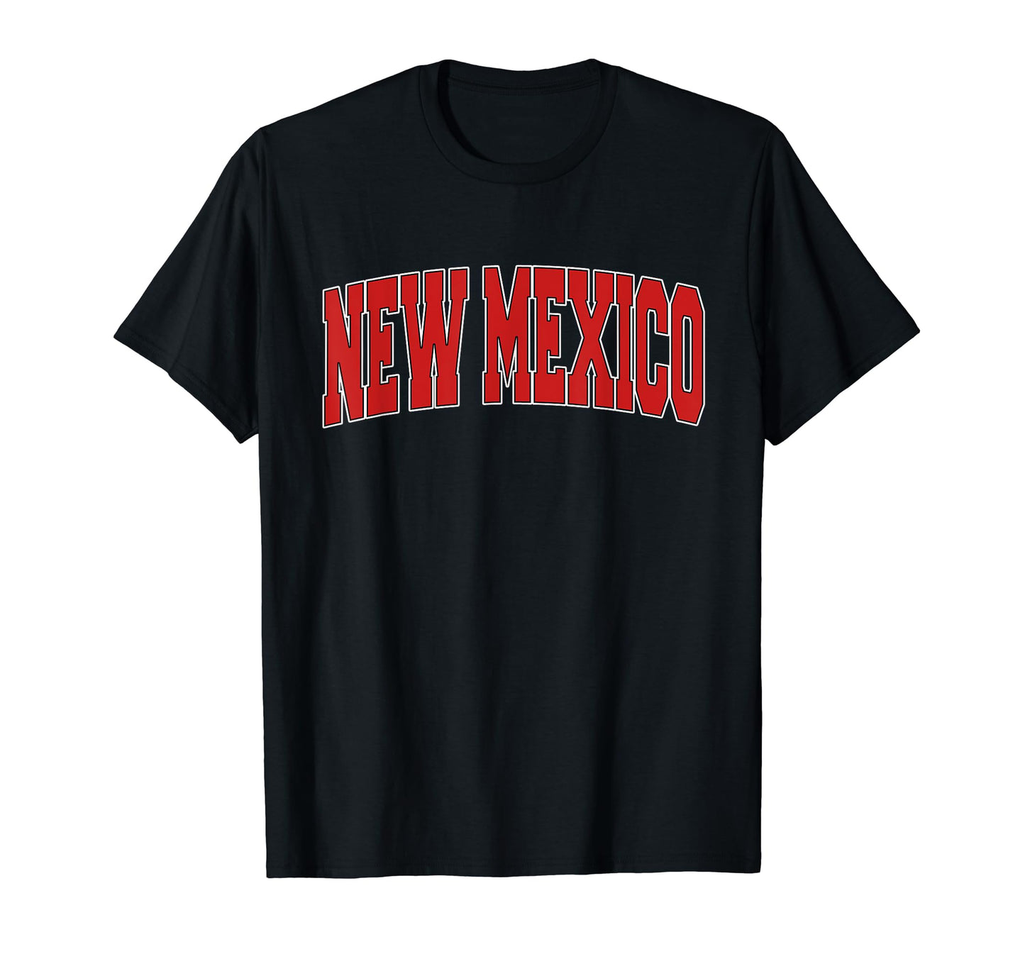 New Mexico Usa State Nm Varsity Sports T-Shirt - Custom Art Print Men Women - T-Shirt, Sweatshirt, Hoodie