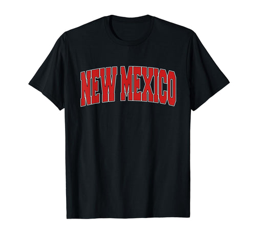 New Mexico Usa State Nm Varsity Sports T-Shirt - Custom Art Print Men Women - T-Shirt, Sweatshirt, Hoodie