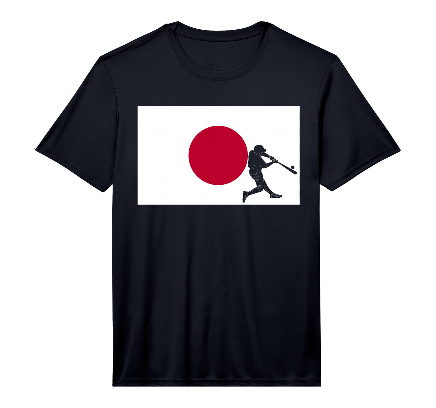 Baseball Game League Japan Flag Asian T-Shirt - Graphic Print Unisex - T-Shirt, Sweatshirt, Hoodie
