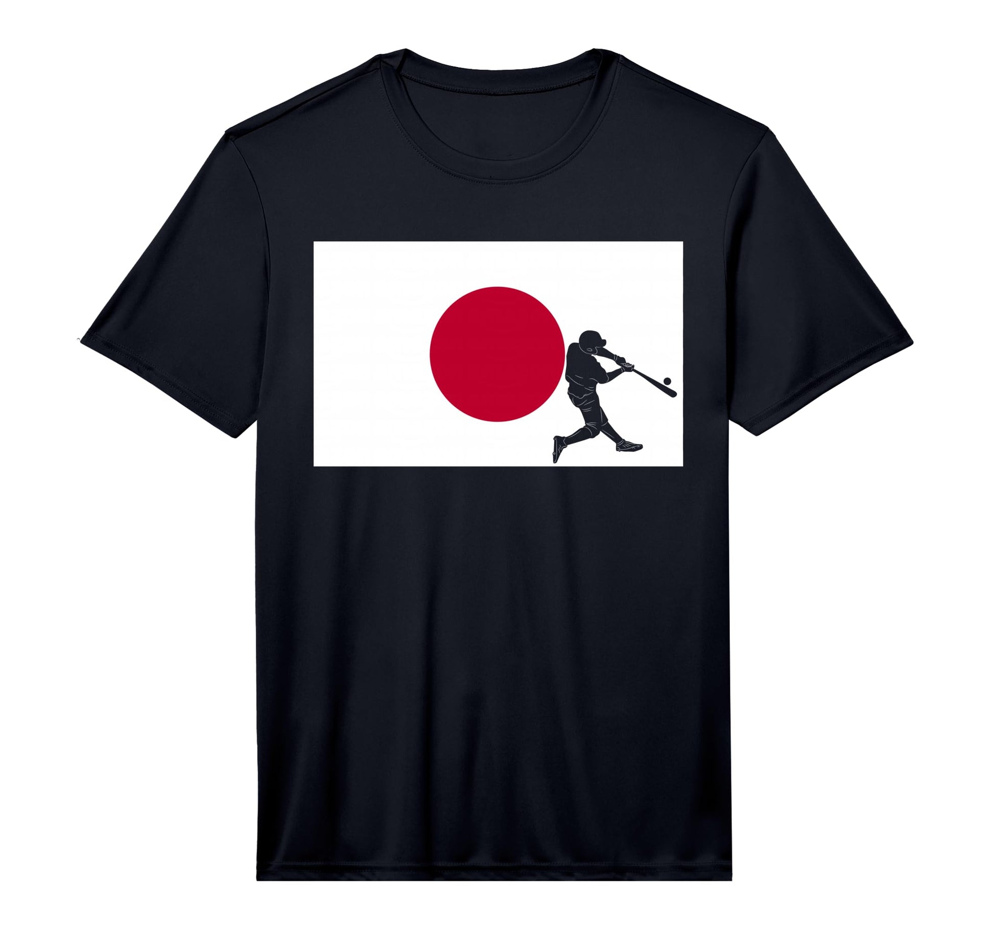 Baseball Game League Japan Flag Asian T-Shirt - Graphic Print Unisex - T-Shirt, Sweatshirt, Hoodie