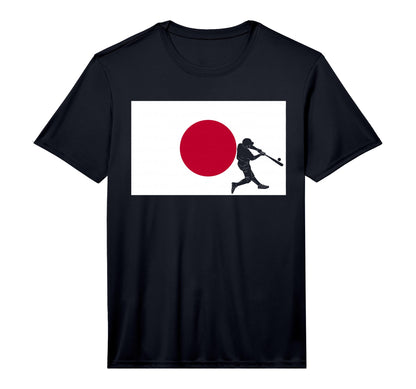 Baseball Game League Japan Flag Asian T-Shirt - Graphic Print Unisex - T-Shirt, Sweatshirt, Hoodie