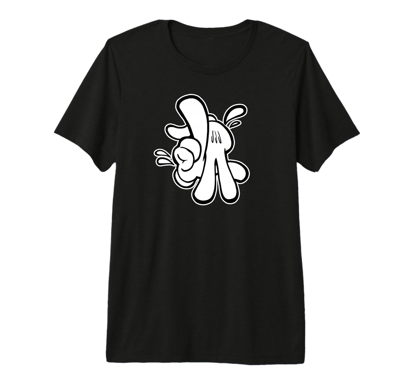 Los Angeles Hand Sign Chicano T-Shirt - Minimalist Print for Adults - T-Shirt, Sweatshirt, Hoodie