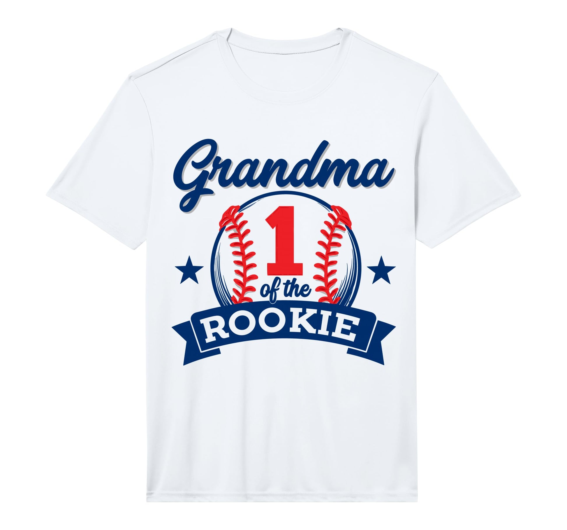 Mens Grandma Rookie 1St Birthday T-Shirt - Fun Novelty Design Unisex - T-Shirt, Sweatshirt, Hoodie