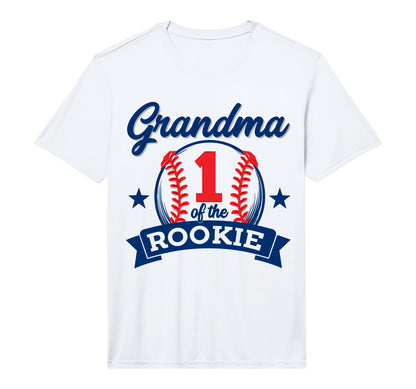 Mens Grandma Rookie 1St Birthday T-Shirt - Fun Novelty Design Unisex - T-Shirt, Sweatshirt, Hoodie