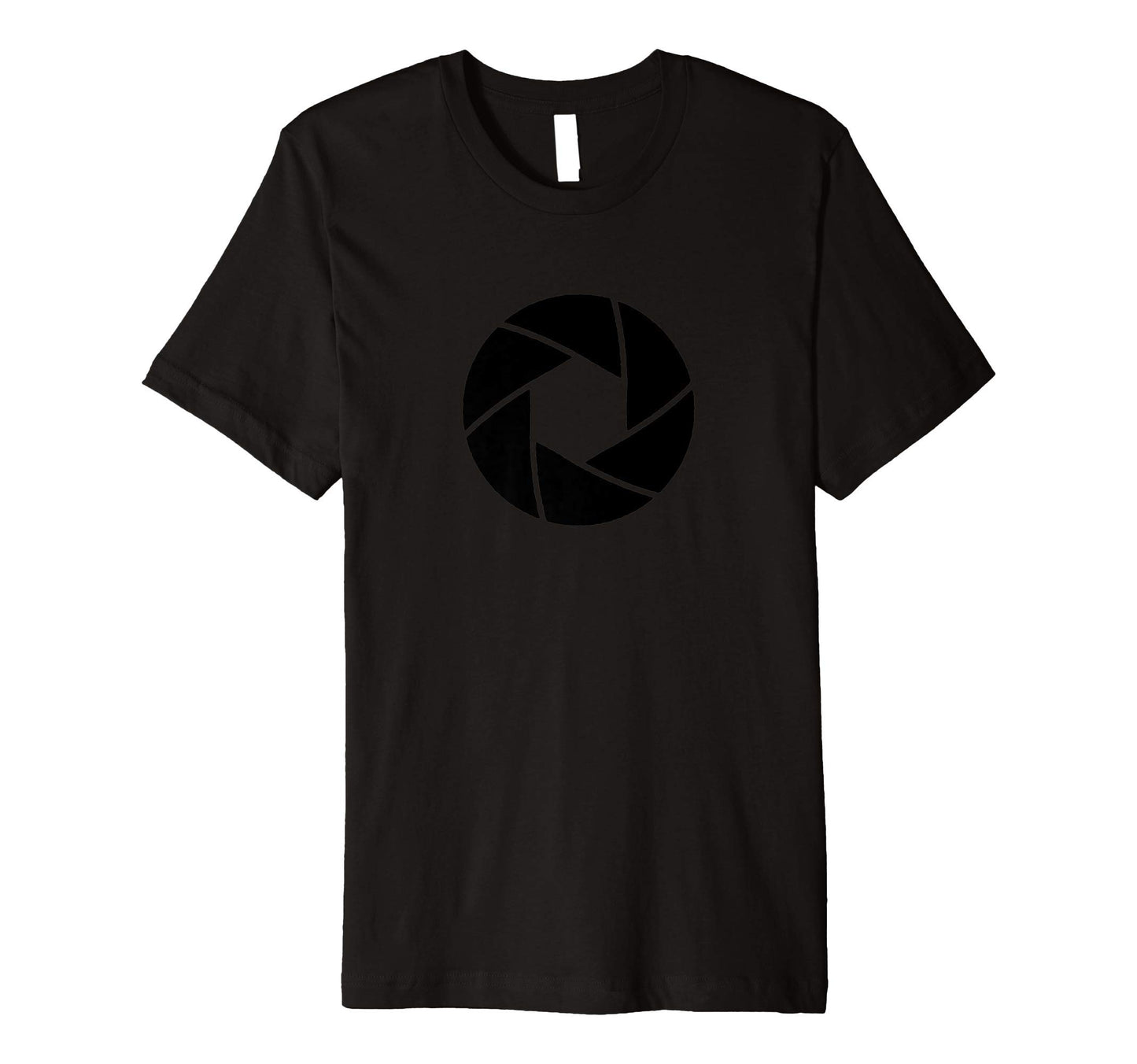 Minimalist Camera Shutter Simple T-Shirt - Novelty Apparel for Adults - T-Shirt, Sweatshirt, Hoodie