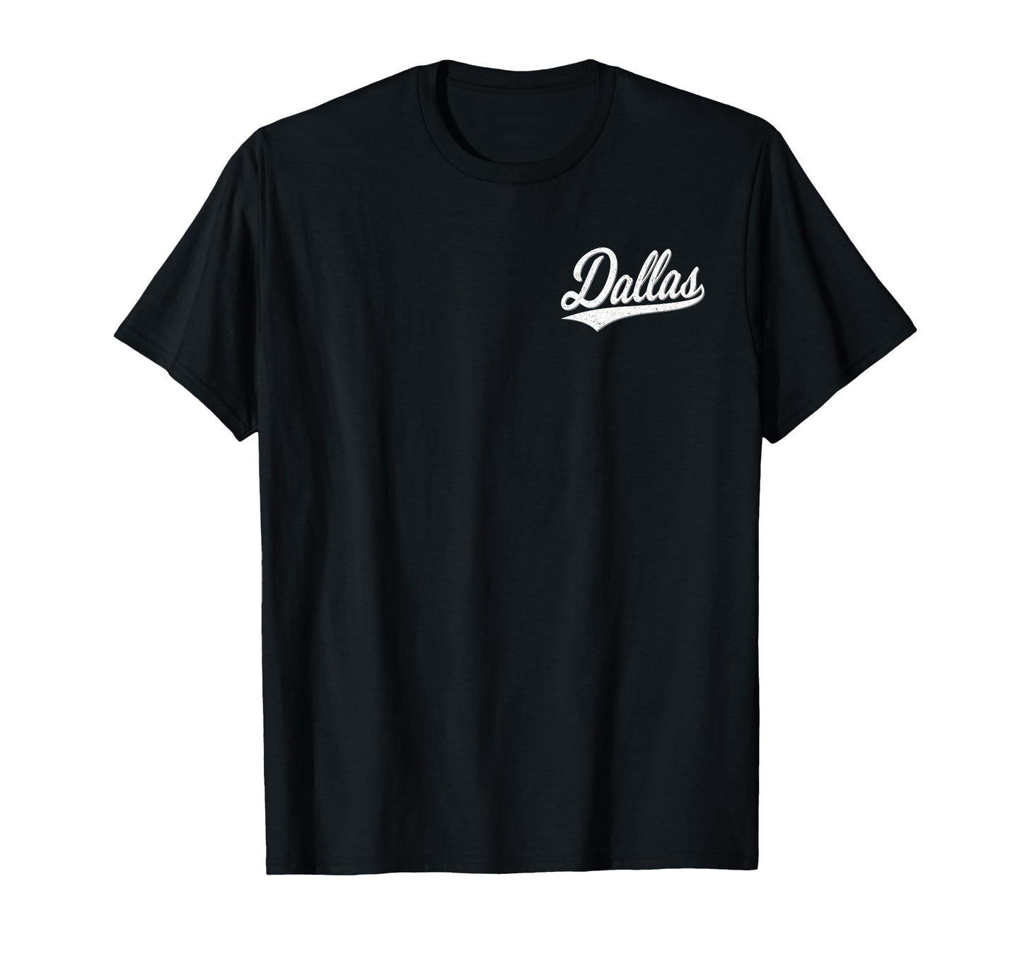 Dallas Texas Varsity Script Sports T-Shirt - Trendy Graphic for Adults - T-Shirt, Sweatshirt, Hoodie