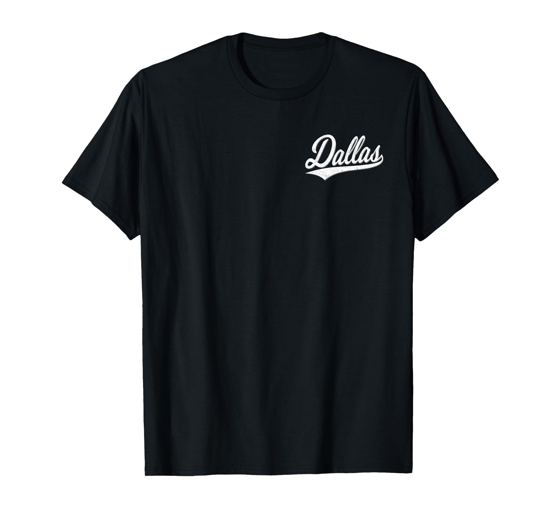 Dallas Texas Varsity Script Sports T-Shirt - Trendy Graphic for Adults - T-Shirt, Sweatshirt, Hoodie
