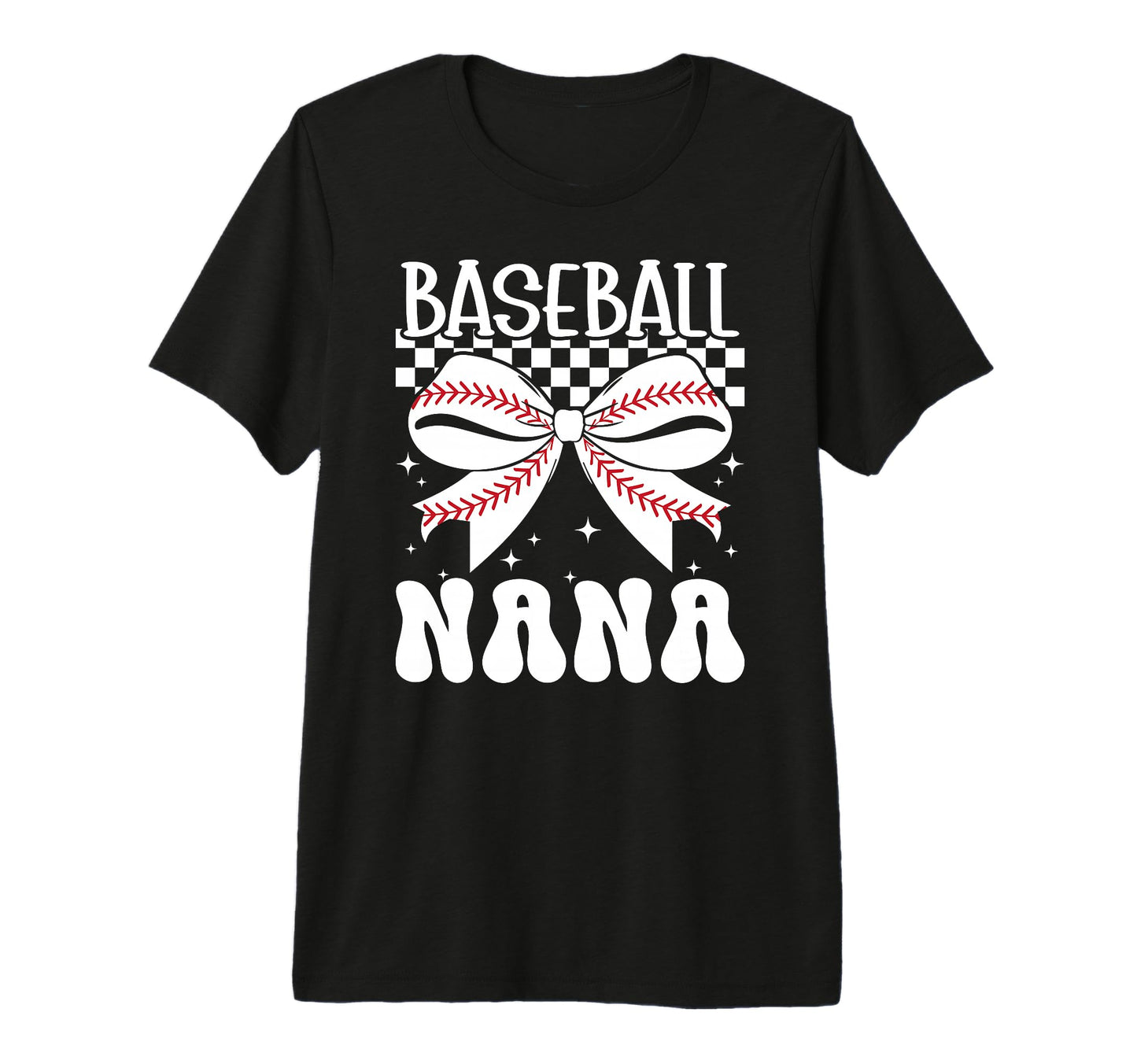 Baseball Nana Coquette Nana Baseball T-Shirt - Unique Graphic for Adults - T-Shirt, Sweatshirt, Hoodie