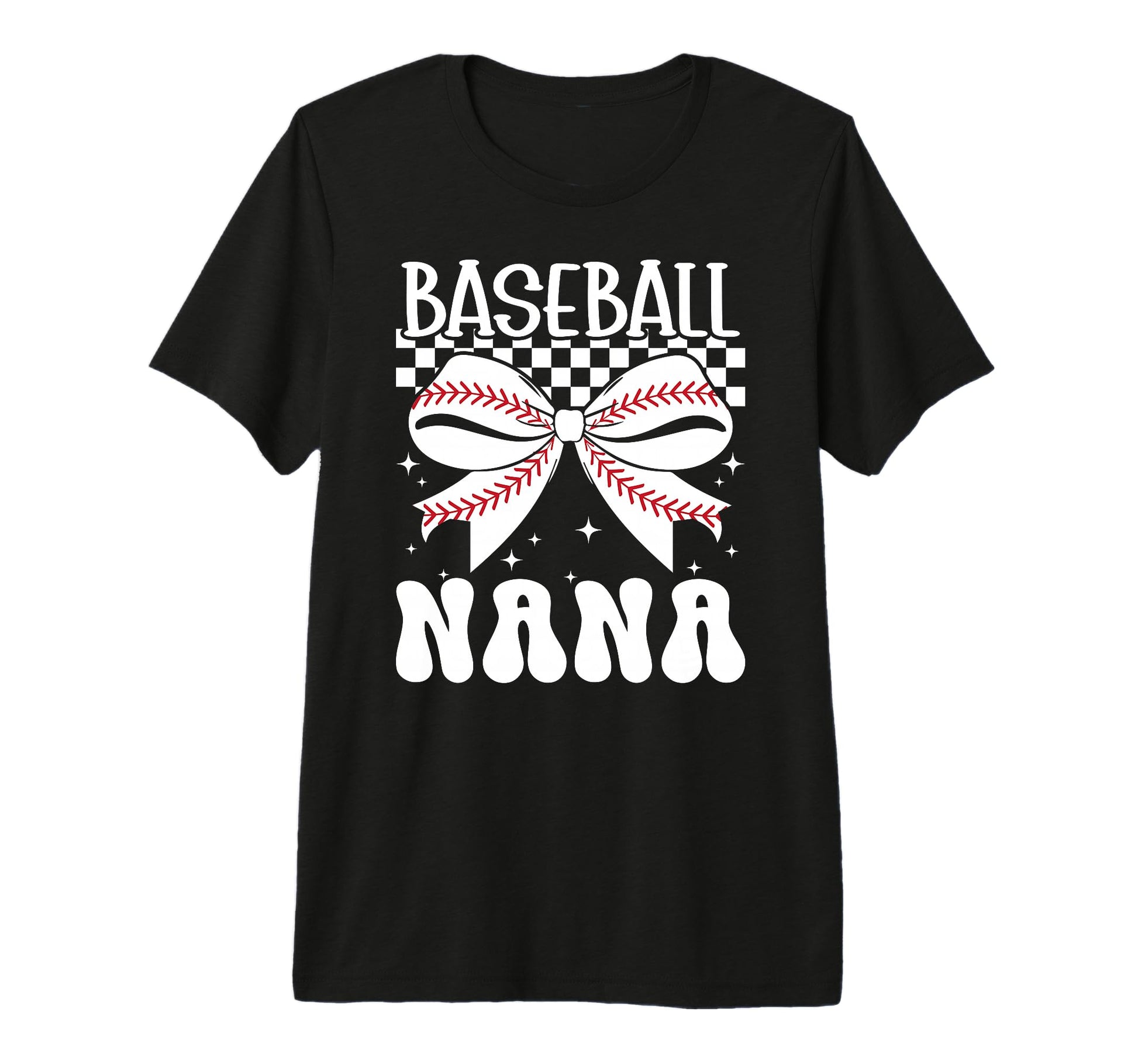 Baseball Nana Coquette Nana Baseball T-Shirt - Unique Graphic for Adults - T-Shirt, Sweatshirt, Hoodie